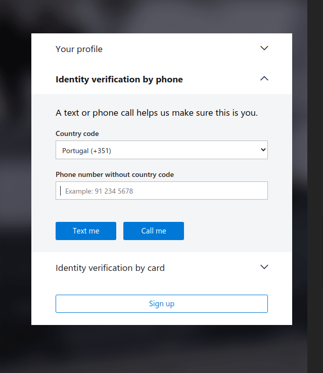 4 - identity verification by phone